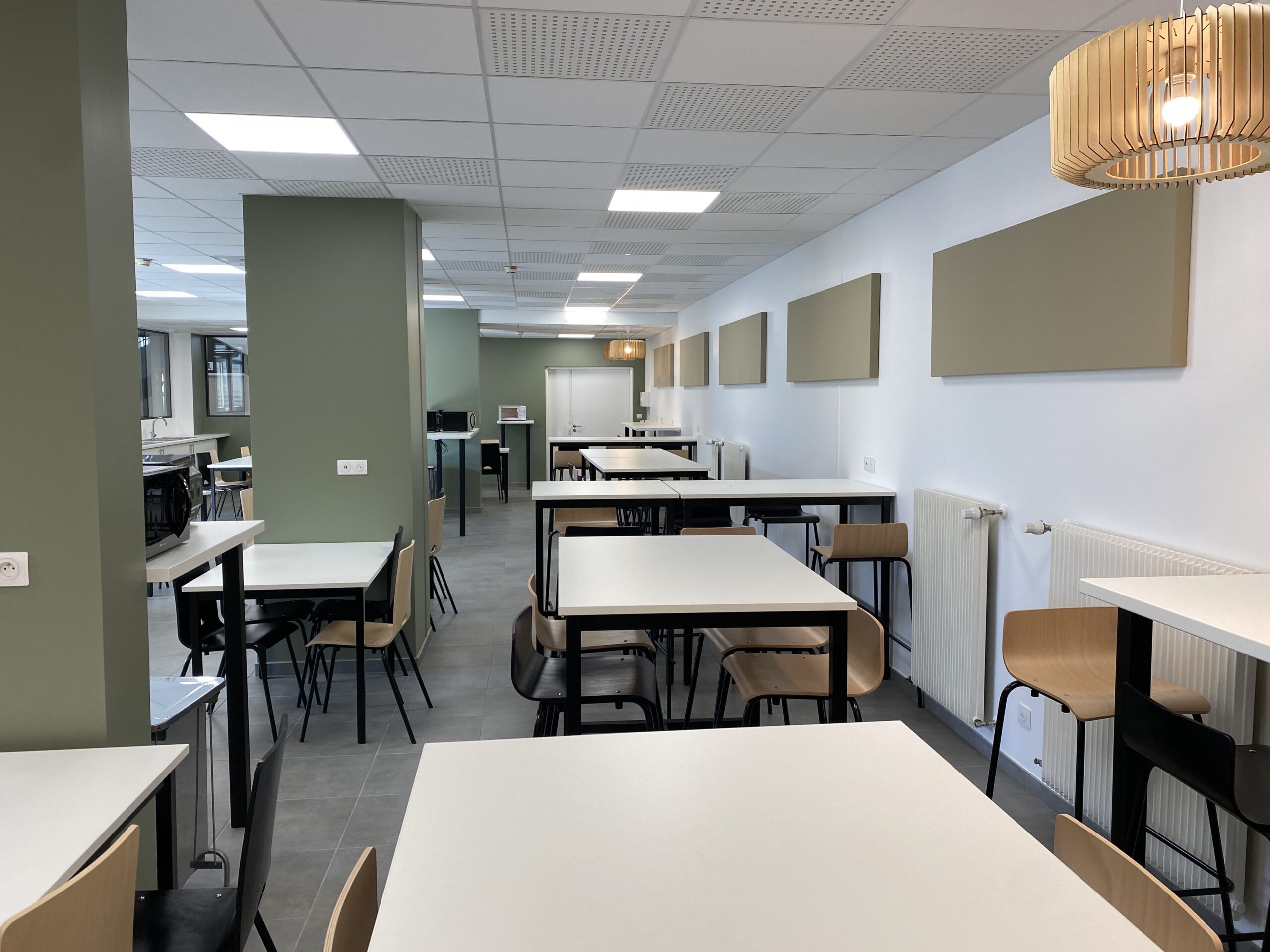 Salle de restauration CFAI Exincourt - Espace de service